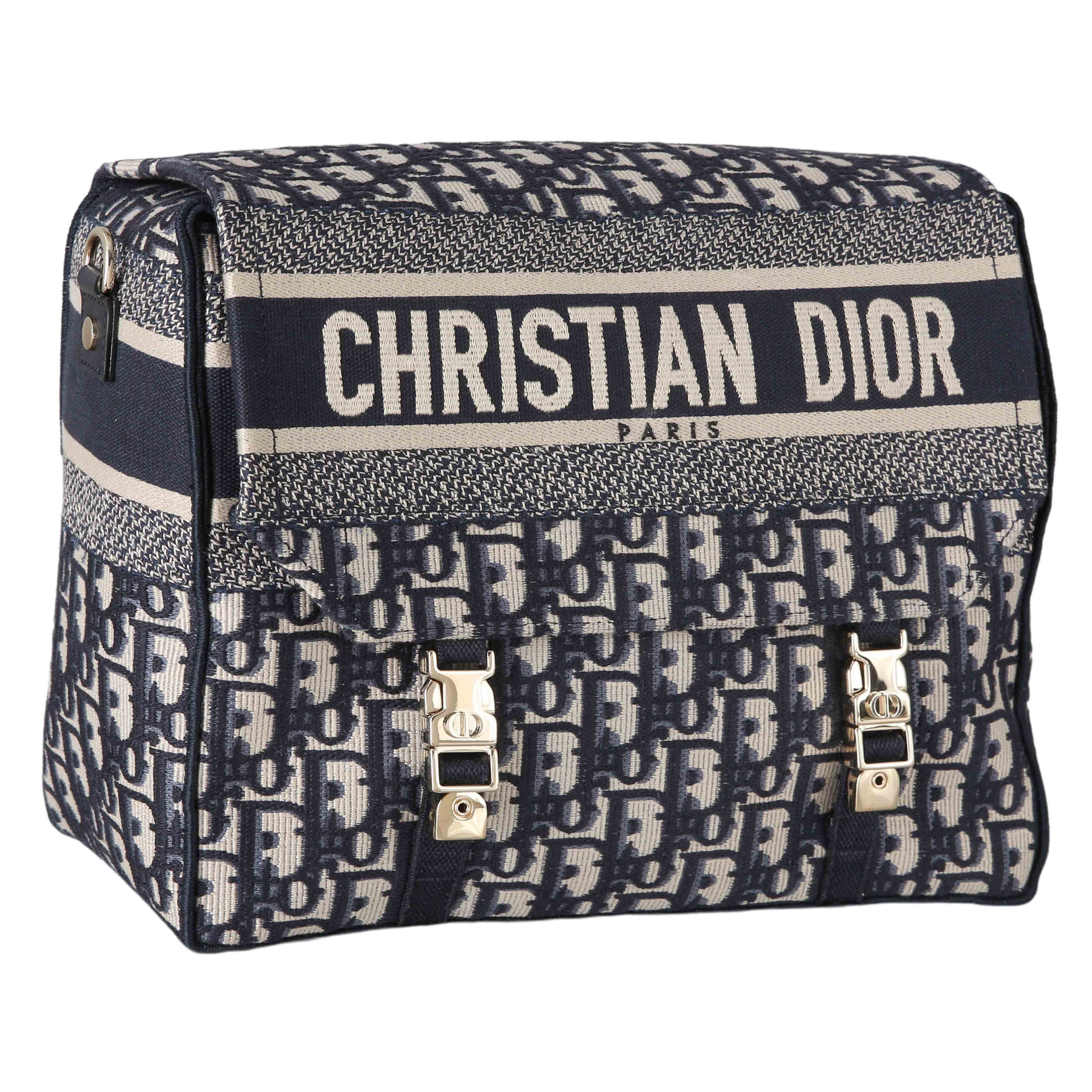 CHRISTIAN DIOR(USED)크리스찬디올 오블리크 캠프 메신저백
